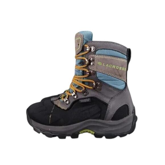 Lacrosse Shoes Womens 5 Boots Winter Snow Waterproof Onalaska Lace 7" 800G Warm - Picture 2 of 15
